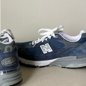 New Balance 993 Made in the USA Indigo Sneakers